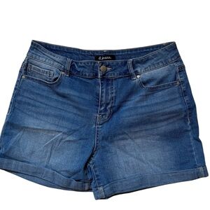 D jeans Women's Light Blue Denim Shorts 14